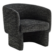 Muse Barrel Accent Chair in Charcoal