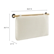 Anela Twin Headboard in Cream Natural