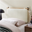 Anela Twin Headboard in Cream Natural