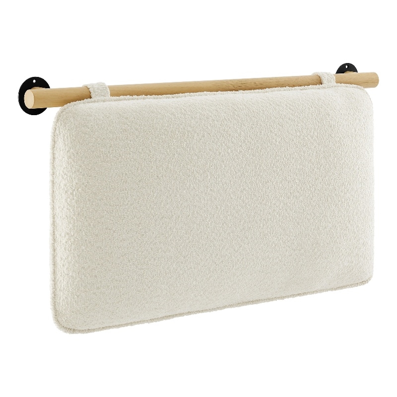 Anela Twin Headboard in Cream Natural