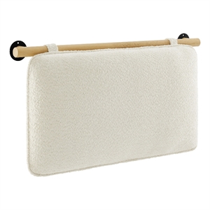 Anela Twin Headboard in Cream Natural