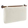 Anela Twin Headboard in Cream Walnut
