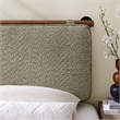 Anela Twin Headboard in Oat Walnut