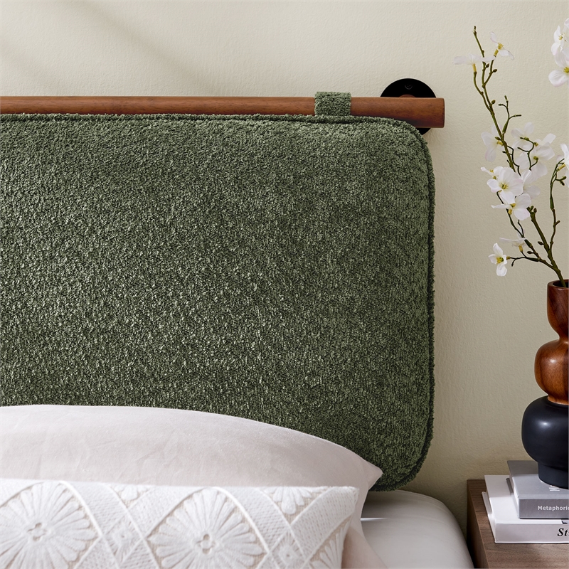 Anela Twin Headboard in Sage Walnut