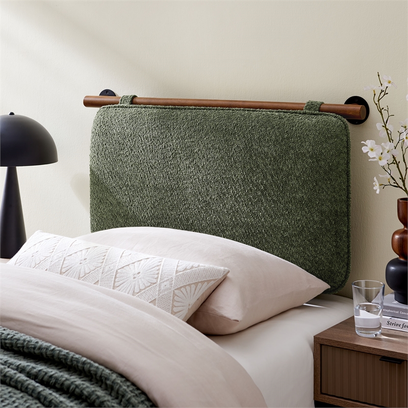 Anela Twin Headboard in Sage Walnut