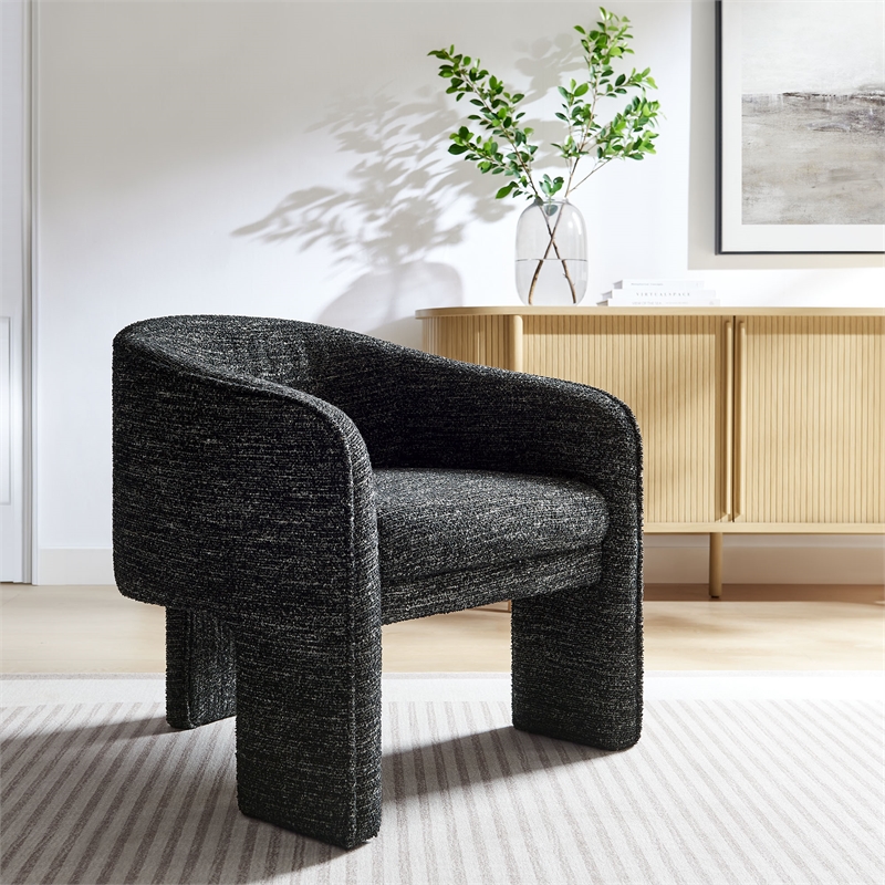 Greer Accent Armchair in Charcoal
