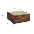 Truett Coffee Table in Walnut