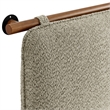 Anela Full Headboard in Oatmeal Walnut
