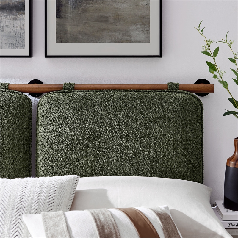 Anela Full Headboard in Sage Walnut