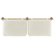 Anela Queen Headboard in Cream Natural
