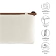 Anela Queen Headboard in Cream Walnut