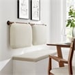 Anela Queen Headboard in Cream Walnut