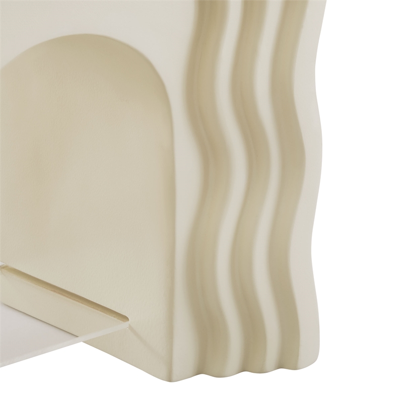 Jorin Side Table in Ivory