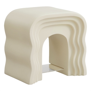 Jorin Side Table in Ivory