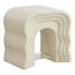 Jorin Side Table in Ivory