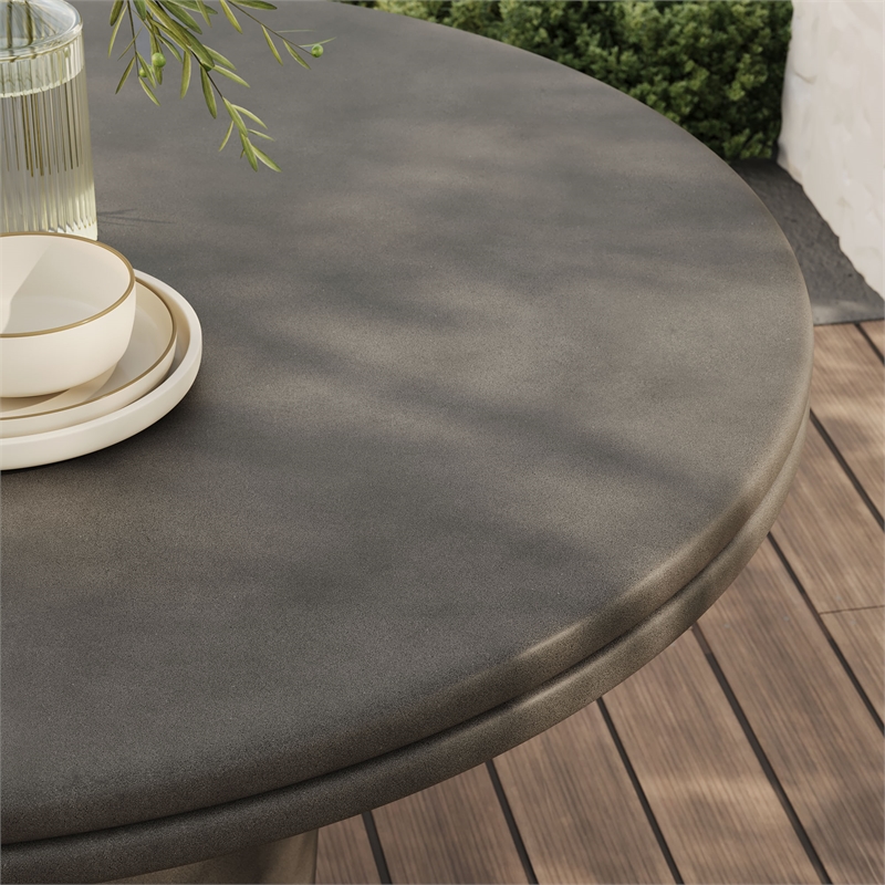 Brion Dining Table in Gray