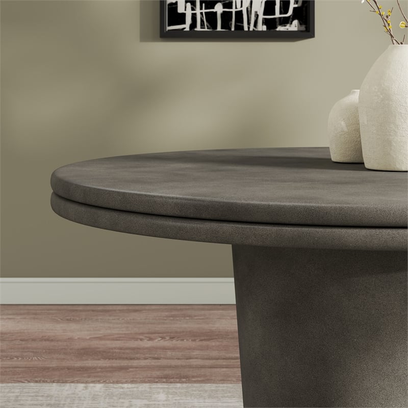 Brion Dining Table in Gray