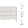 Emmeline Dresser in White