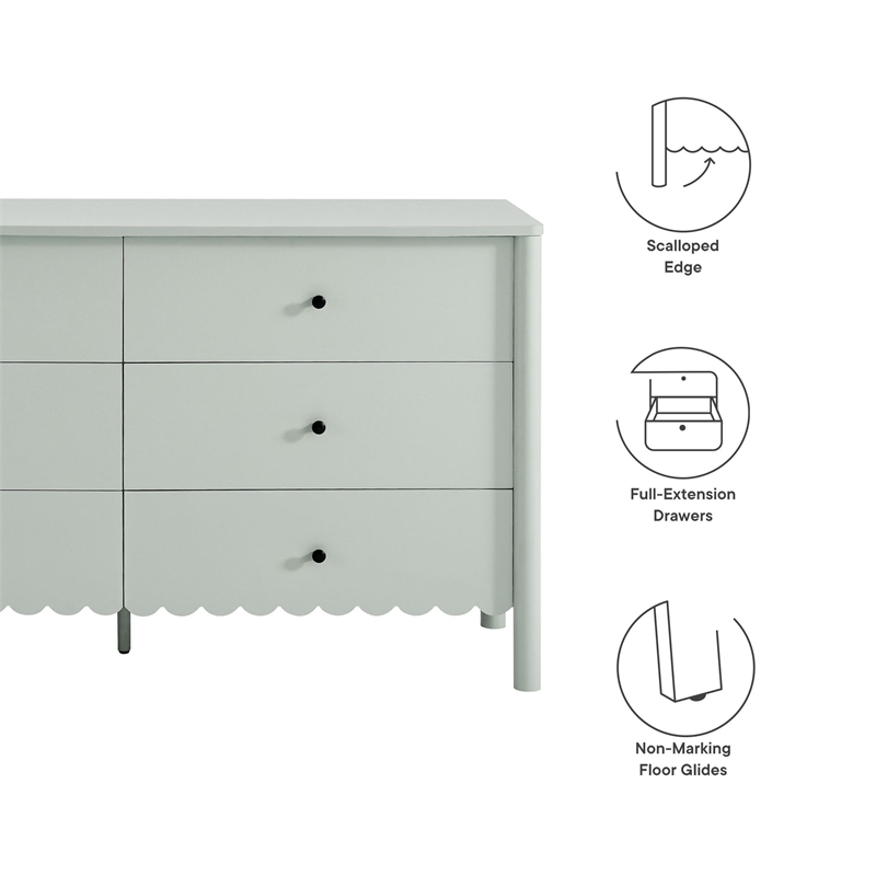 Emmeline Dresser in Sage