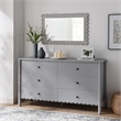 Emmeline Dresser in Light Gray