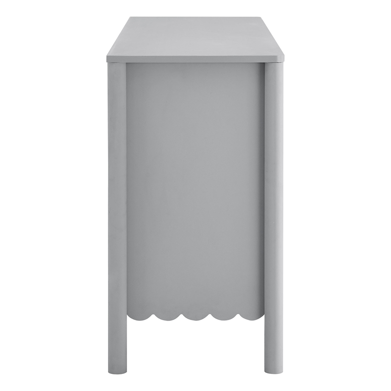 Emmeline Dresser in Light Gray