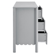 Emmeline Dresser in Light Gray