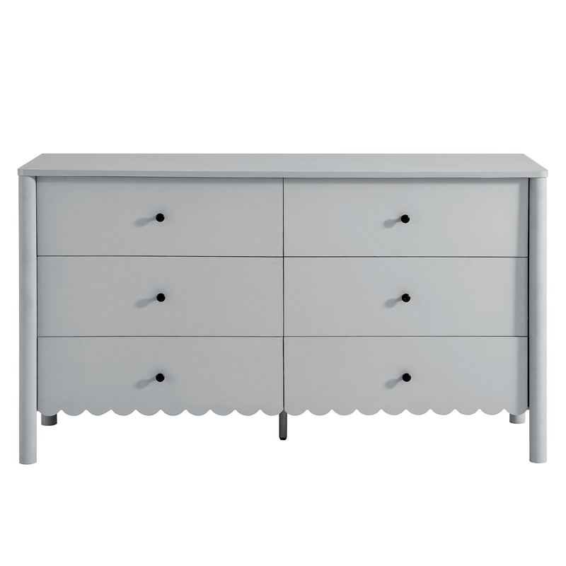 Emmeline Dresser in Light Gray