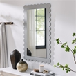 Emmeline Wall Mirror in Light Gray