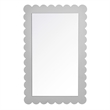 Emmeline Wall Mirror in Light Gray