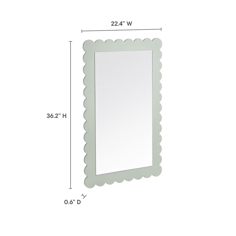Emmeline Wall Mirror in Sage