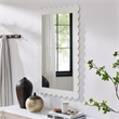 Emmeline Wall Mirror in White