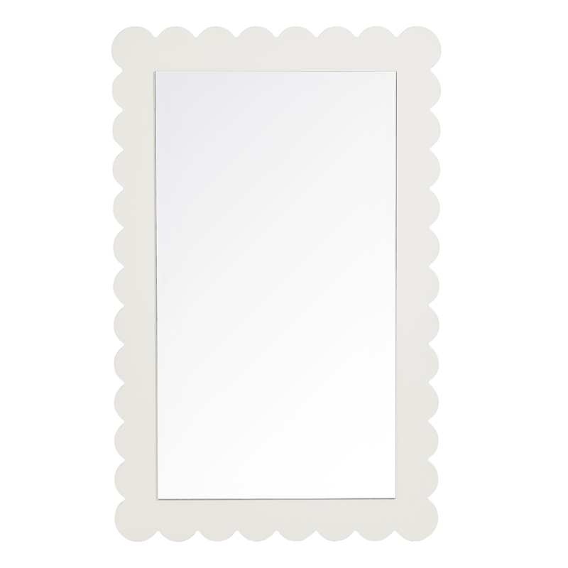 Emmeline Wall Mirror in White
