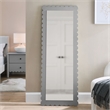 Emmeline Floor Mirror in Light Gray