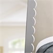 Emmeline Floor Mirror in Light Gray