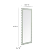 Emmeline Floor Mirror in Sage