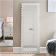 Emmeline Floor Mirror in White