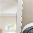 Emmeline Floor Mirror in White