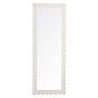 Emmeline Floor Mirror in White