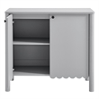 Emmeline Sideboard Cabinet in Light Gray
