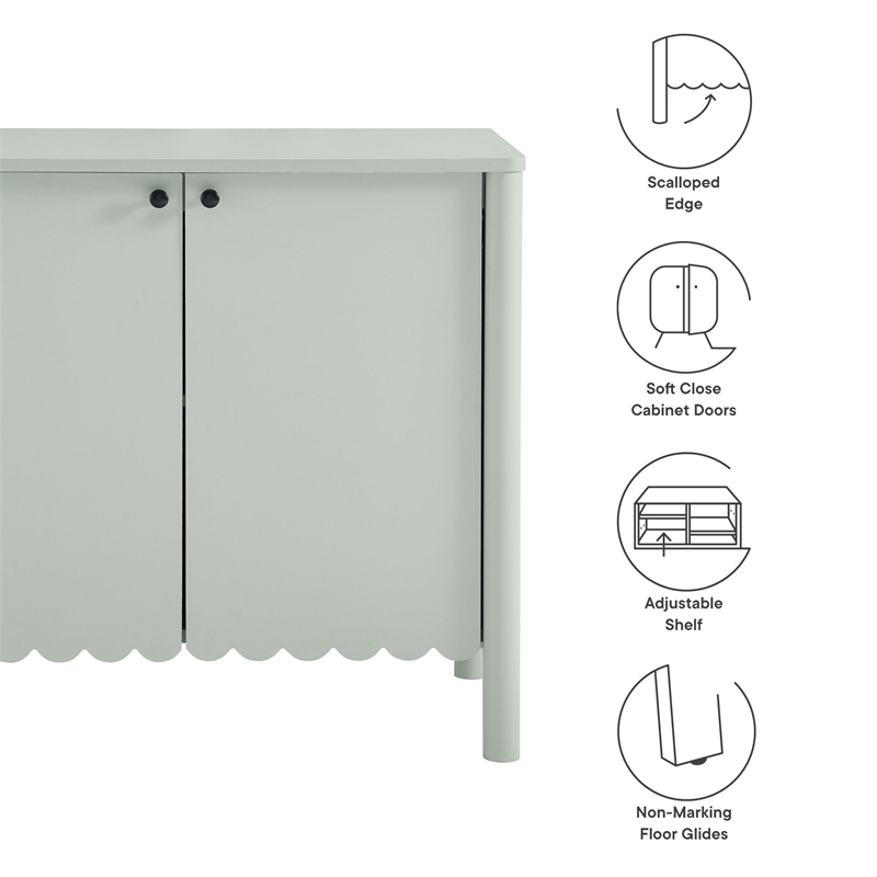 Emmeline Sideboard Cabinet in Sage