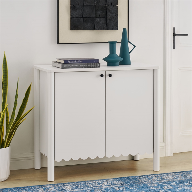 Emmeline Sideboard Cabinet in White