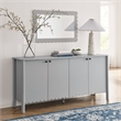 Emmeline Sideboard Cabinet in Light Gray