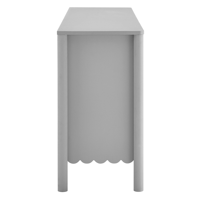 Emmeline Sideboard Cabinet in Light Gray