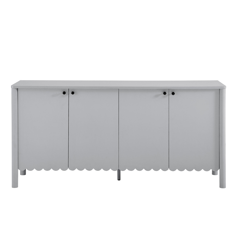 Emmeline Sideboard Cabinet in Light Gray