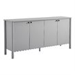 Emmeline Sideboard Cabinet in Light Gray