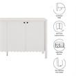 Emmeline Sideboard Cabinet in White