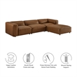Auren 4-Piece Sofa Set in Coffee