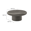 Argos Coffee Table in Gray
