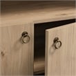 Nolan Storage Display Cabinet Bookshelf in Light Oak