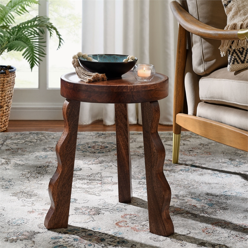 Sorrel Stool in Walnut
